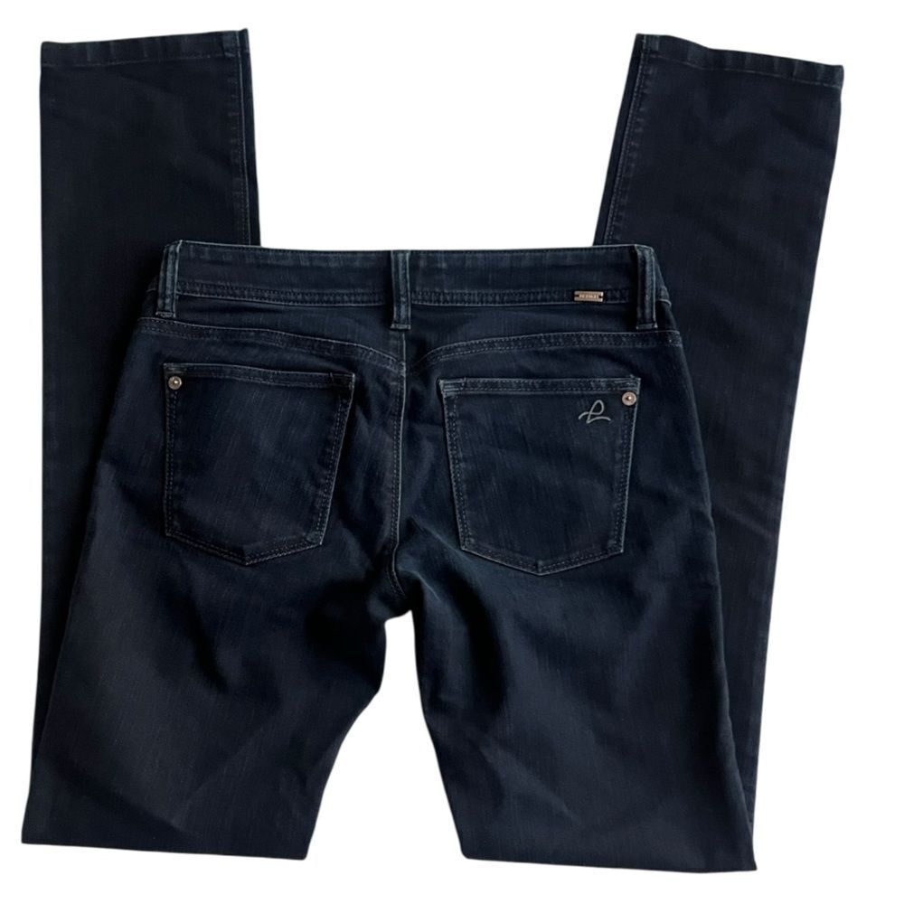 DL1961 Women's Dark Blue Slim 360 Degree Comfort Straight Leg Jeans sz 27